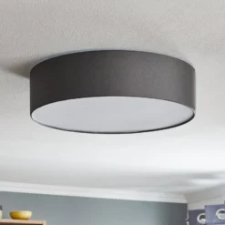 Deckenleuchte Rondo, grau Ø 45cm
