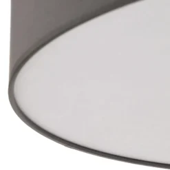 Deckenleuchte Rondo, grau Ø 60cm
