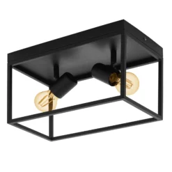 Deckenleuchte Silentina zweiflammig, 36x18cm