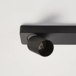 Deckenleuchte Spotlight, schwarz, 2-flammig, Aluminium, GU10