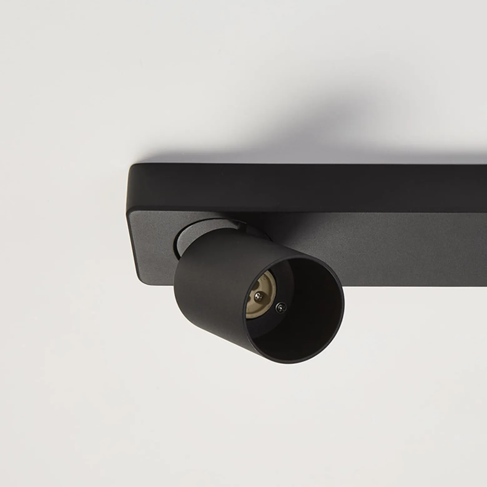 Deckenleuchte Spotlight, schwarz, 2-flammig, Aluminium, GU10