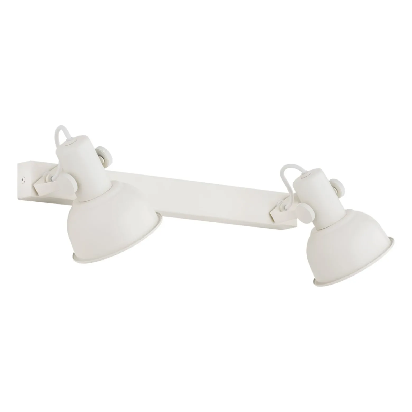 Deckenleuchte Trogir, beige, 2-flammig, Länge 27 cm