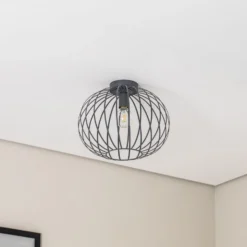 Deckenleuchte Valor, anthrazit, Stahl, Ø 40 cm
