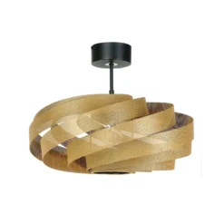 Deckenleuchte Vento, goldfarben, Ø 50 cm