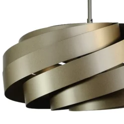 Deckenleuchte Vento, kaffeebraun, Ø 60 cm