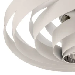 Deckenleuchte Vento, weiß, Ø 60 cm, Metall, E27