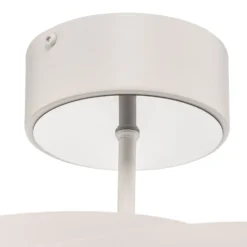 Deckenleuchte Vento, weiß, Ø 60 cm, Metall, E27