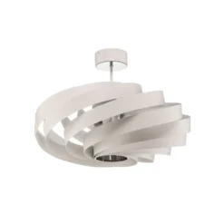 Deckenleuchte Vento, weiß, Ø 60 cm, Metall, E27