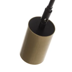 Deckenleuchte Verno 4 Black in Schwarz und Gold