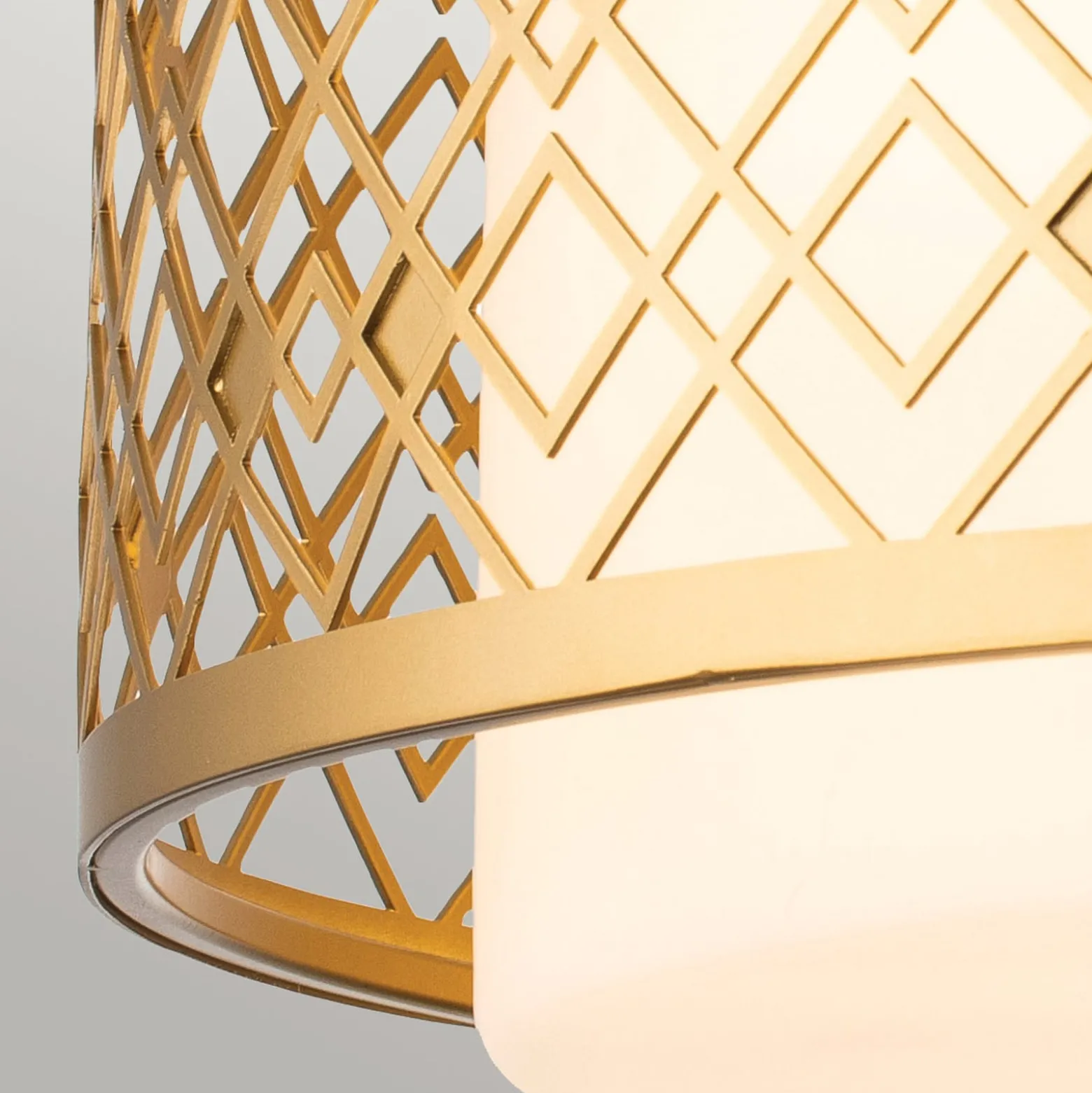Deckenleuchte Ziggy Medium, gold