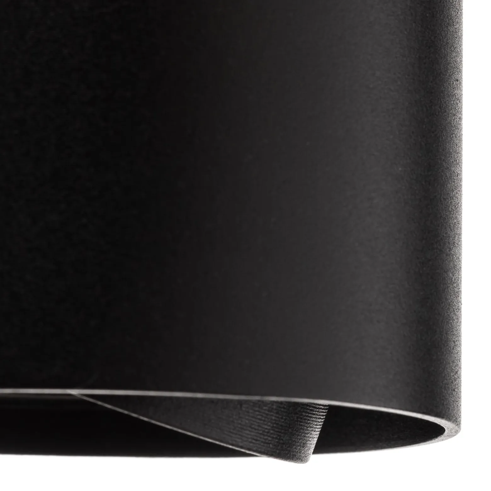 Deckenspot Bima, rund schwarz