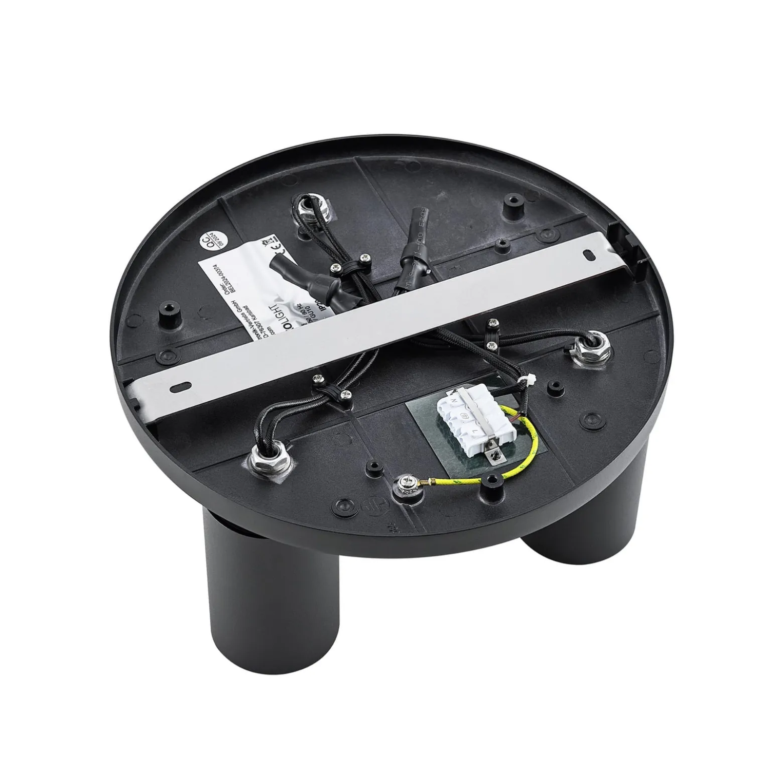 Deckenspot CAN TILT, schwarz, Ø 25 cm, 3-flammig Metall GU10