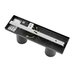 Deckenspot CAN TILT, schwarz, 31 x 9 cm, 2-flg., Metall GU10