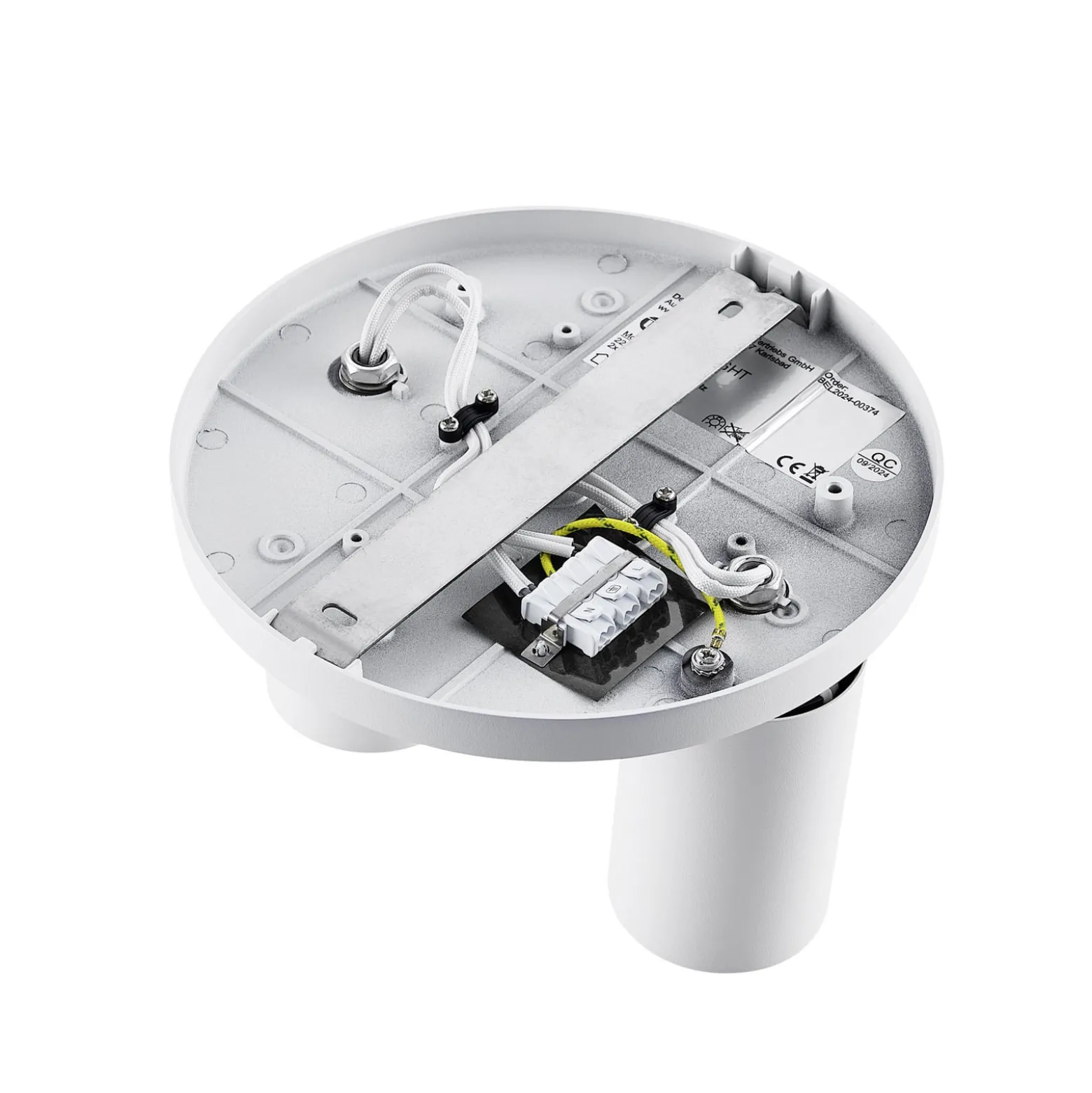 Deckenspot CAN TILT, weiß, Ø 20 cm, 2-flammig, Metall, GU10