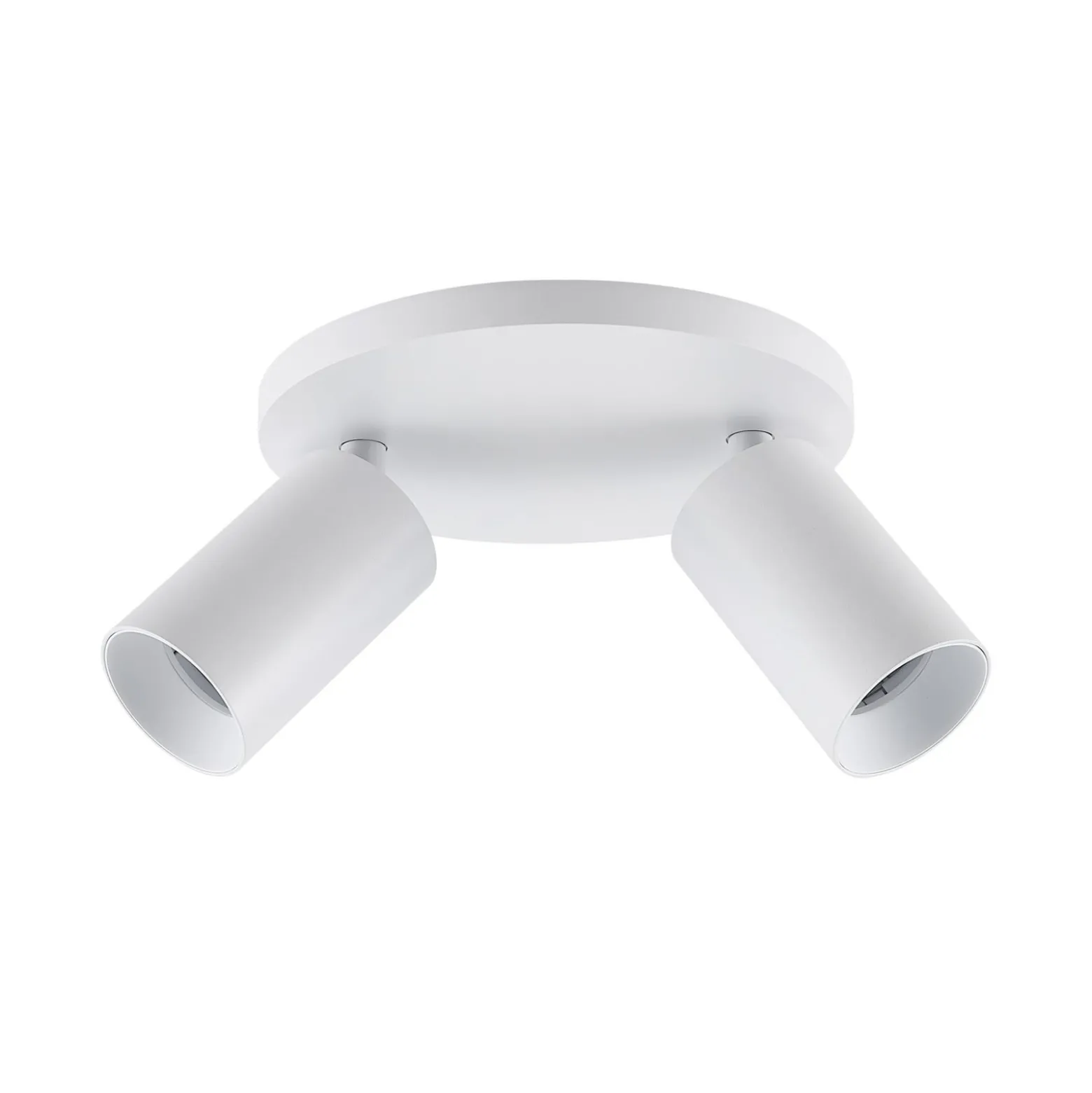 Deckenspot CAN TILT, weiß, Ø 20 cm, 2-flammig, Metall, GU10