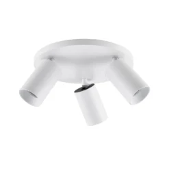 Deckenspot CAN TILT, weiß, Ø 23 cm, 3-flammig, Metall, GU10