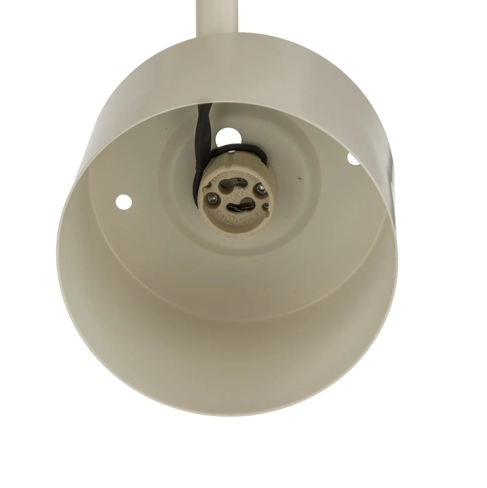 Deckenspot Chloe, creme, vierflammig, verstellbar