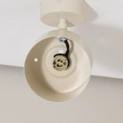 Deckenspot Chloe verstellbar einflammig, beige