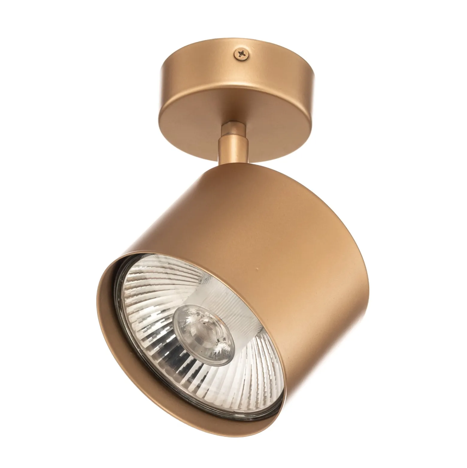 Deckenspot Chloe verstellbar einflammig, gold