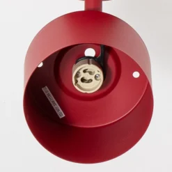 Deckenspot Chloe verstellbar einflammig, rot