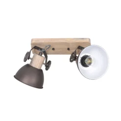 Deckenspot Gearwood, 2-flammig, anthrazit