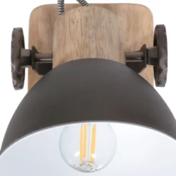 Deckenspot Gearwood, 1-flammig, anthrazit
