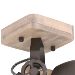 Deckenspot Gearwood, 1-flammig, anthrazit