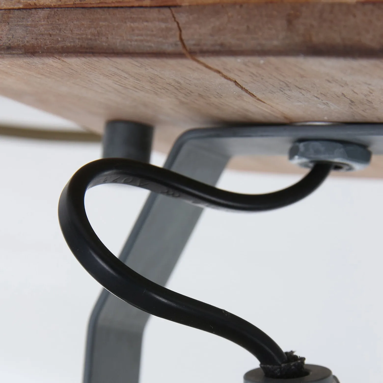 Deckenspot Gearwood, 1-flammig, grau
