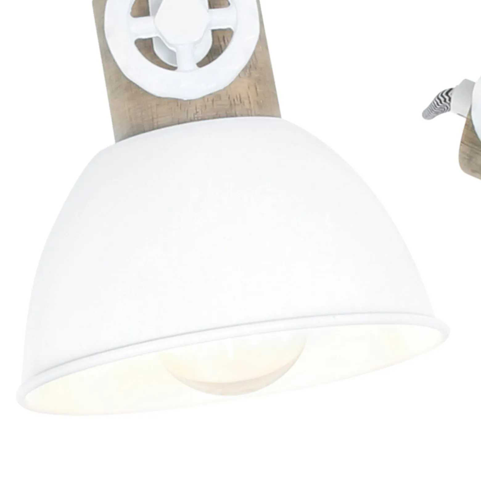 Deckenspot Gearwood, 3-flammig weiß