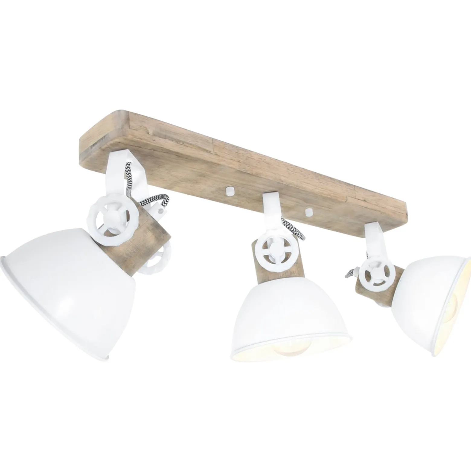 Deckenspot Gearwood, 3-flammig weiß