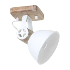 Deckenspot Gearwood, 1-flammig weiß