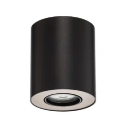 Deckenspot Set, verstellbar, schwarz, innen silber