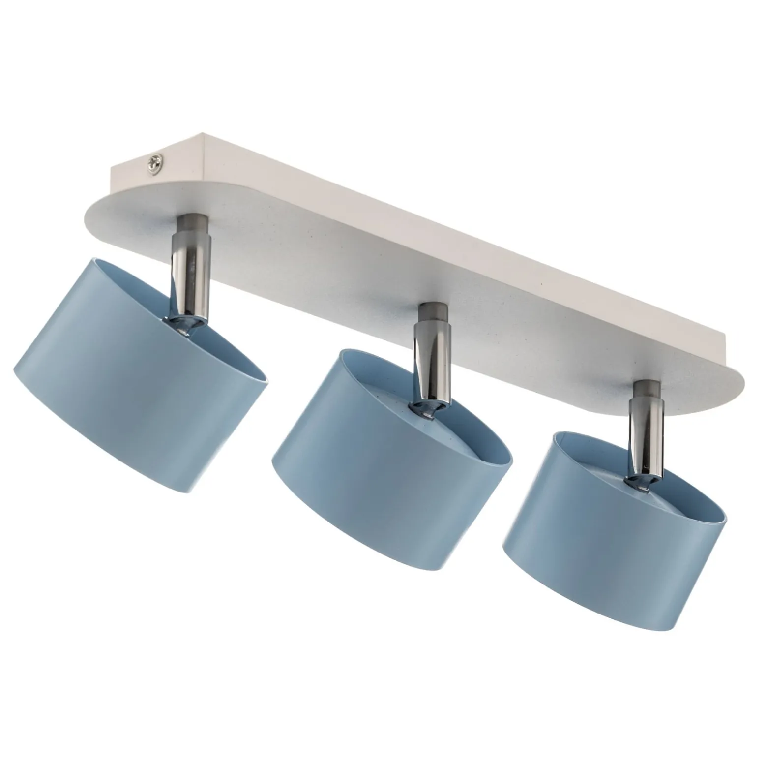 Deckenstrahler Cloudy dreiflammig blau