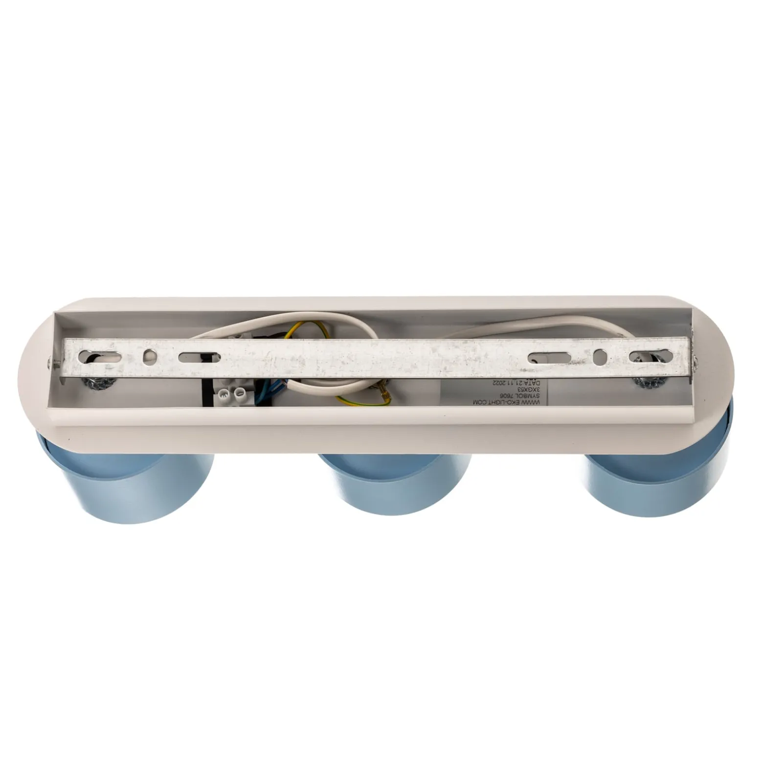 Deckenstrahler Cloudy dreiflammig blau