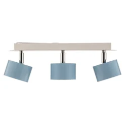 Deckenstrahler Cloudy dreiflammig blau