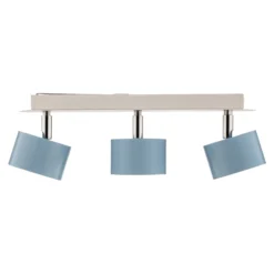 Deckenstrahler Cloudy dreiflammig blau