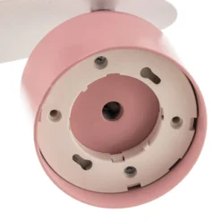Deckenstrahler Cloudy dreiflammig rosa