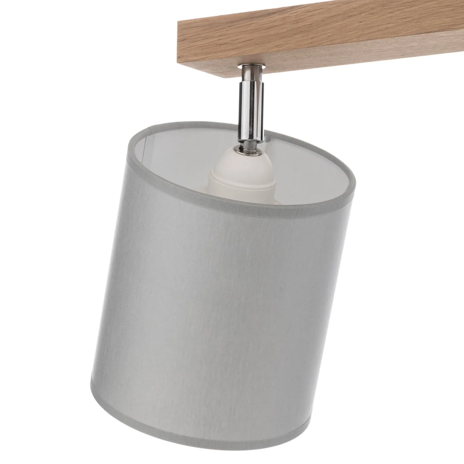 Deckenstrahler Corralee, grau, zweiflammig