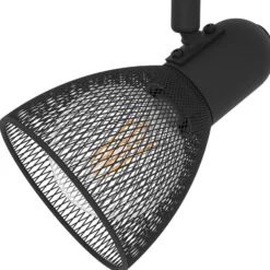 Deckenstrahler Corvigno, Länge 36,5 cm, schwarz, 2-flg.