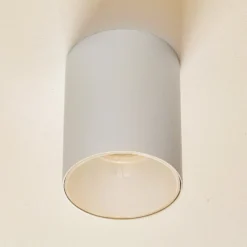 Deckenstrahler Eye Tone in Zylinderform weiß