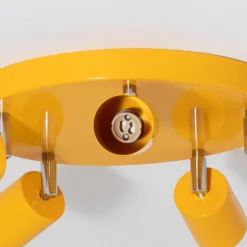 Deckenstrahler Fun, gelb, Ø 30 cm, verstellbar, GU10