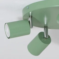 Deckenstrahler Fun, hellgrün, Ø 30 cm, verstellbar, GU10