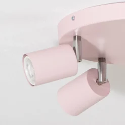 Deckenstrahler Fun, rosa, Ø 30 cm, verstellbar, GU10
