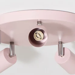 Deckenstrahler Fun, rosa, Ø 30 cm, verstellbar, GU10