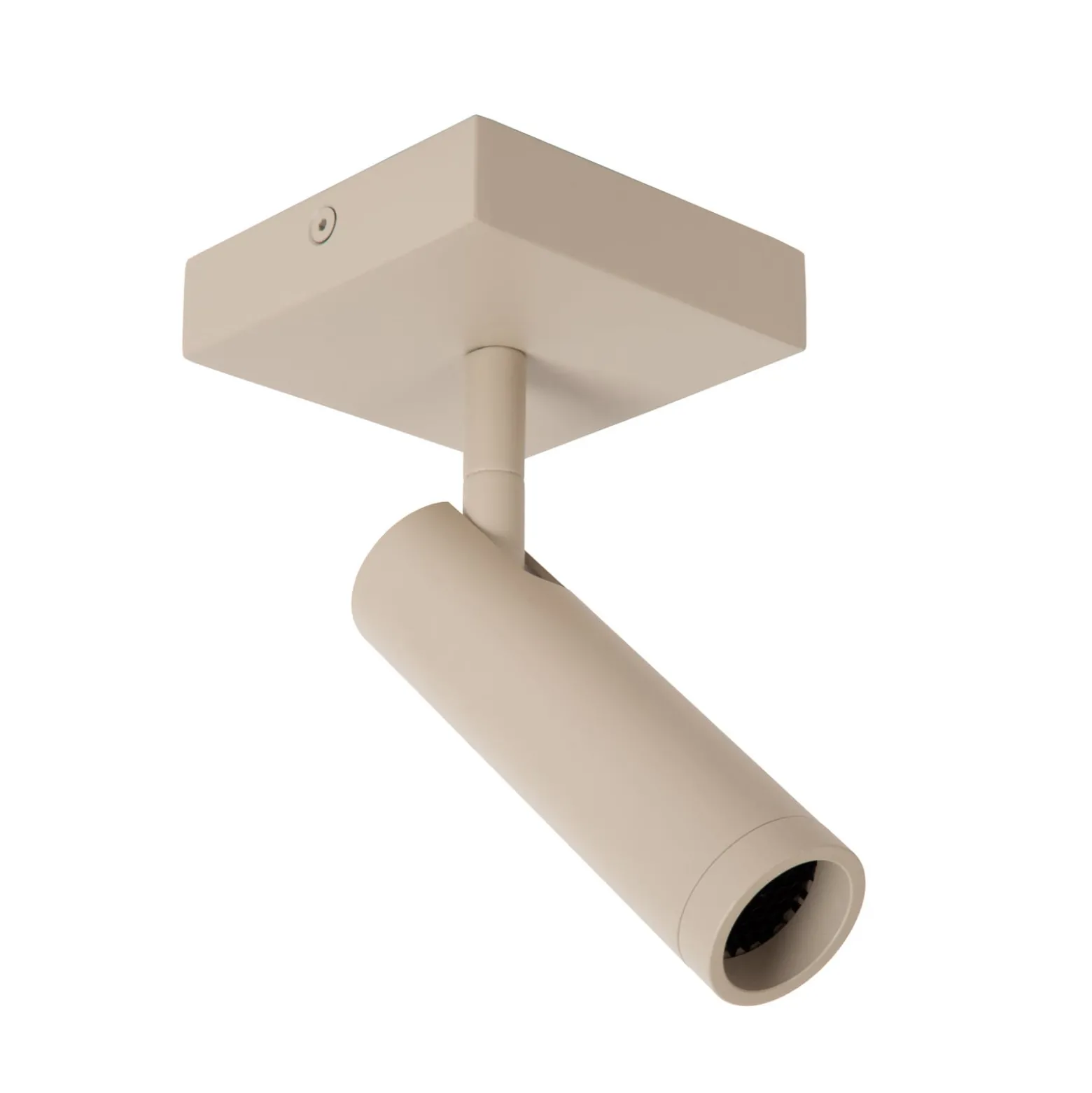 Deckenstrahler Grado, Länge 10 cm, taupe, Metall
