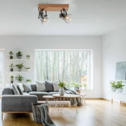 Deckenstrahler Green Langström, zweiflammig