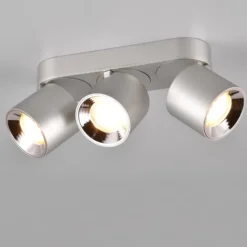 Deckenstrahler Guayana GU10 dreiflammig nickel