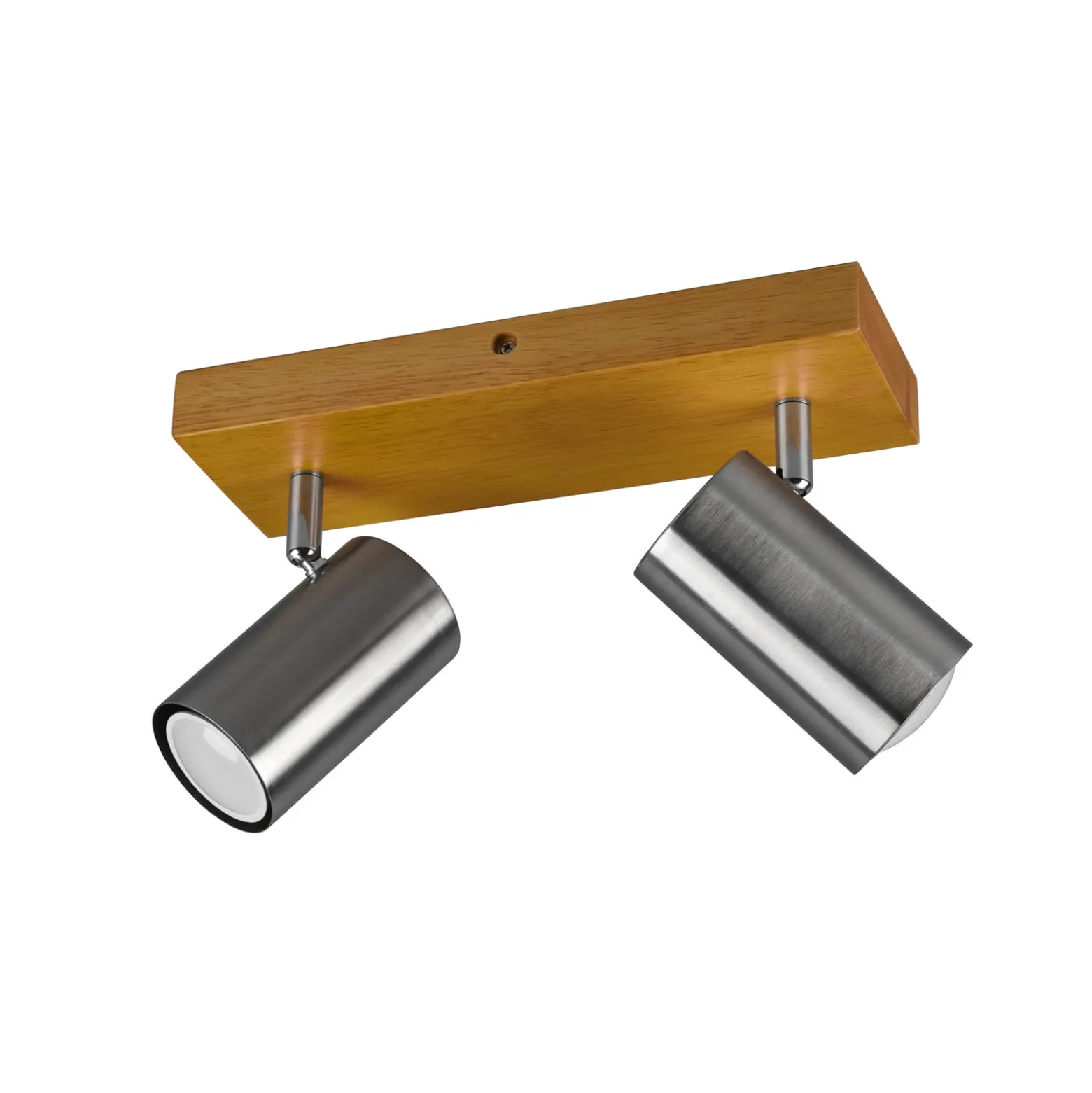 Deckenstrahler Marley, nickel matt, 2-flammig