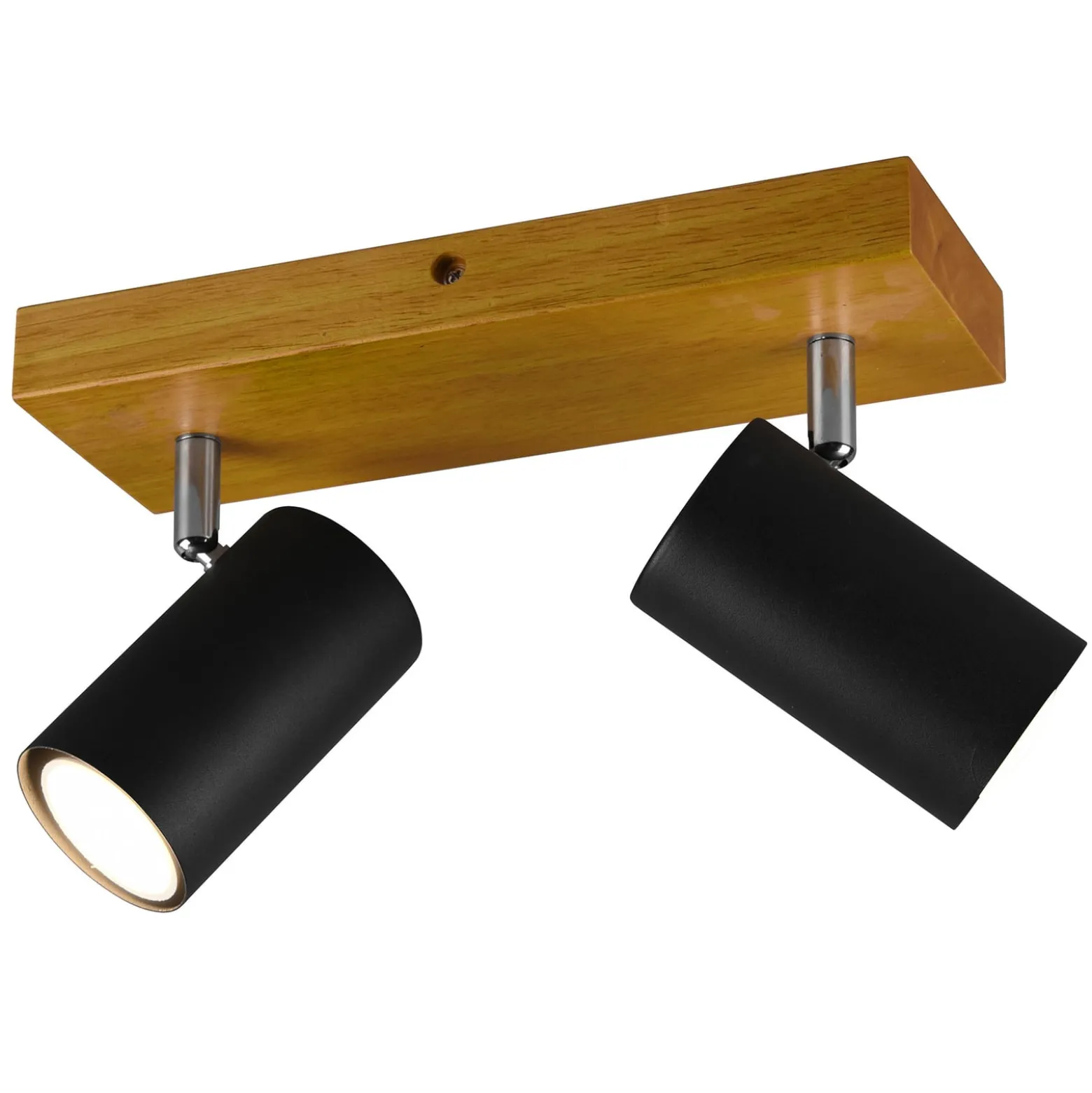 Deckenstrahler Marley, schwarz matt, 2-flammig