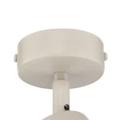 Deckenstrahler Nemo, 1-fl., grau-beige, beweglich, GX53